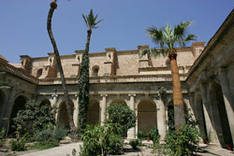 Innenhof der Alcazaba von Almería